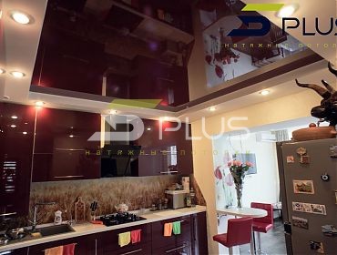 Натяжной потолок кухня - Фото 5plus ракурс 1