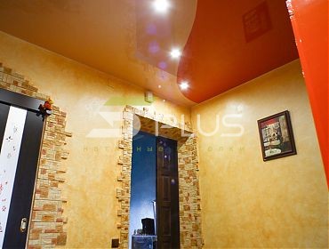 Двоколірна натяжна стеля - Фото 5plus ракурс 1