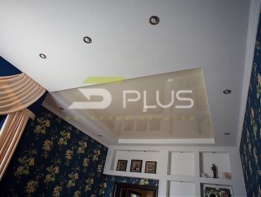 Зеркальный натяжной потолок - Фото 5plus ракурс 1