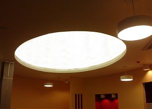 Полупрозрачные потолки 4