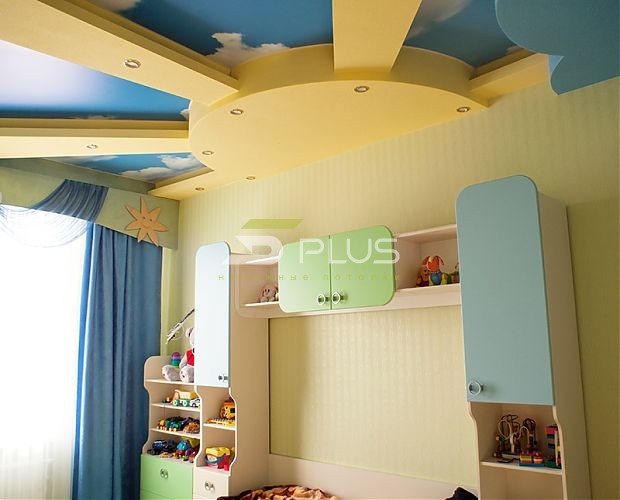 Солнечное небо в детской | Портфолио 5Plus | Киев ⋆ Днепр ⋆