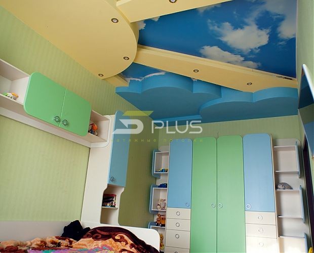 Солнечное небо в детской | Портфолио 5Plus | Киев ⋆ Днепр ⋆