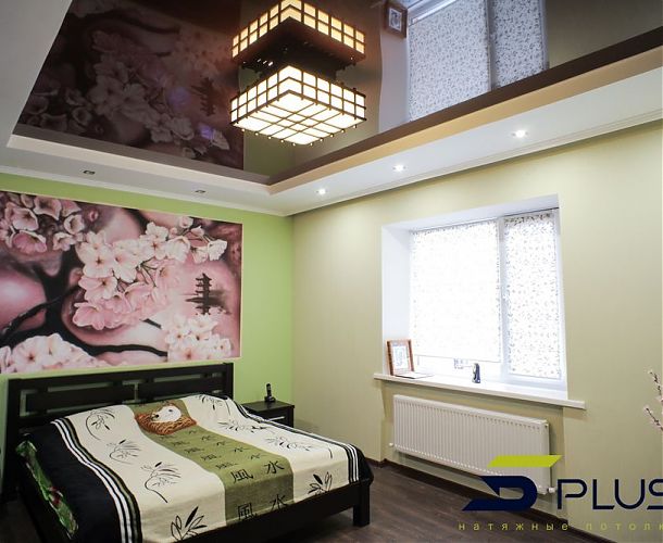 Натяжной потолок в японском стиле | Портфолио 5plus | Киев ⋆ Днепр ⋆