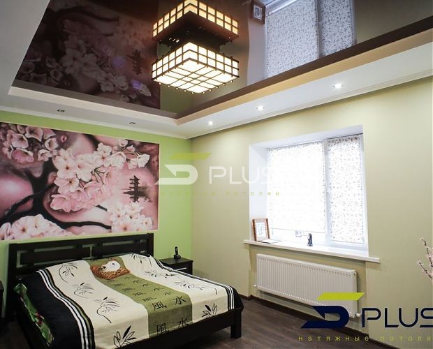 Натяжной потолок в японском стиле | Портфолио 5plus | Киев ⋆ Днепр ⋆