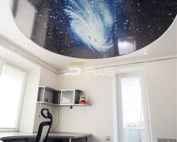Фотопечать на потолке космос | Портфолио 5Plus | Киев ⋆ Днепр ⋆