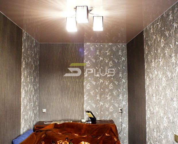 Зеркальный потолок бежевого цвета | Портфолио 5Plus | Киев ⋆ Днепр ⋆