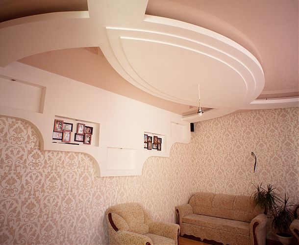 Натяжной потолок нежность и изысканность | Портфолио 5Plus | Киев ⋆ Днепр ⋆