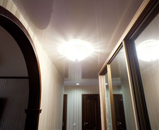 Стильный потолок в прихожей | Портфолио 5Plus | Киев ⋆ Днепр ⋆