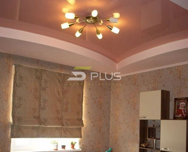 Глянцевый натяжной потолок для детской | Портфолио 5Plus | Киев ⋆ Днепр ⋆