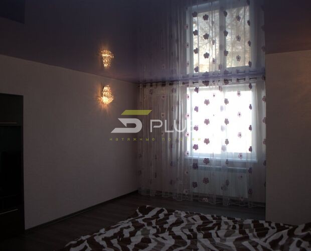 Натяжной потолок в спальне - романтика Парижа | Портфолио 5Plus | Киев ⋆ Днепр ⋆