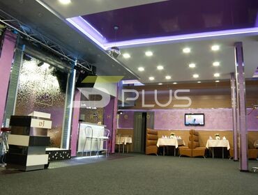 Шикарные натяжные потолки для кафе 