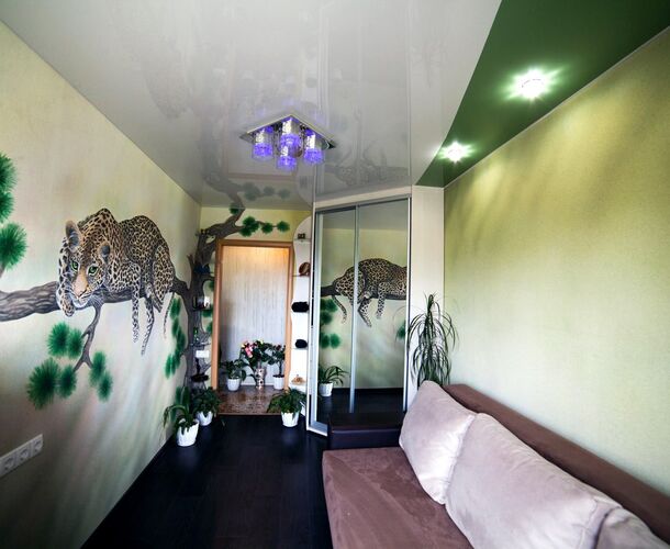 Криволинейный шов с комбинацией цвета | Портфолио 5Plus | Киев ⋆ Днепр ⋆