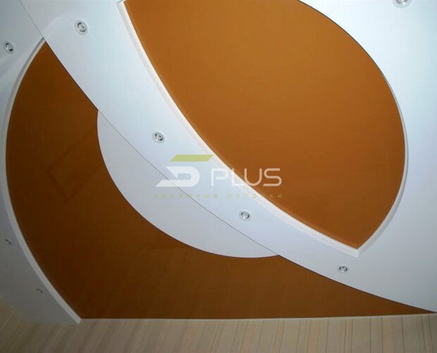 Оригинальный натяжной потолок в зале | Портфолио 5Plus | Киев ⋆ Днепр ⋆