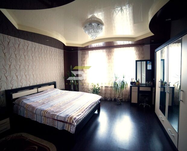 Интересный двухуровневый натяжной потолок | Портфолио 5Plus | Киев ⋆ Днепр ⋆