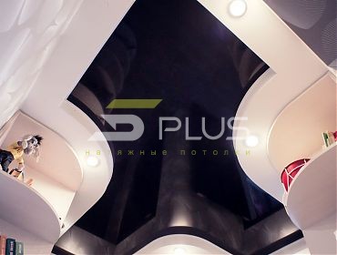 Натяжна стеля незвичайної форми - Фото 5plus ракурс 1