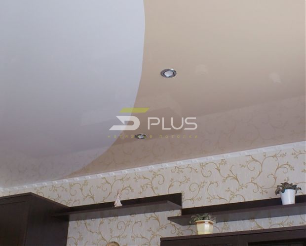 Белый глянцевый натяжной потолок | Портфолио 5Plus | Киев ⋆ Днепр ⋆