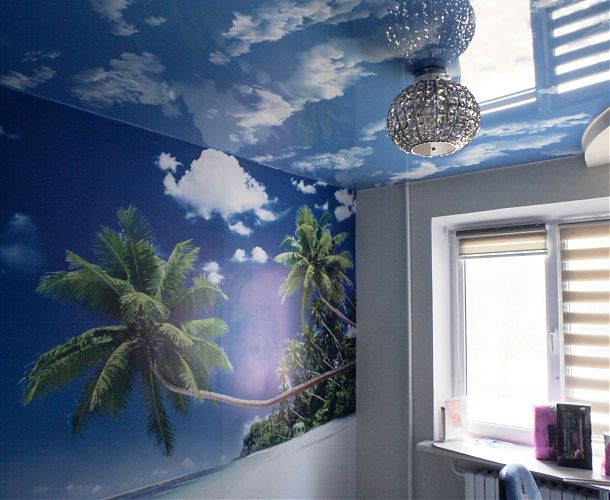 Фотопечать облака тропического острова  | Портфолио 5Plus | Киев ⋆ Днепр ⋆