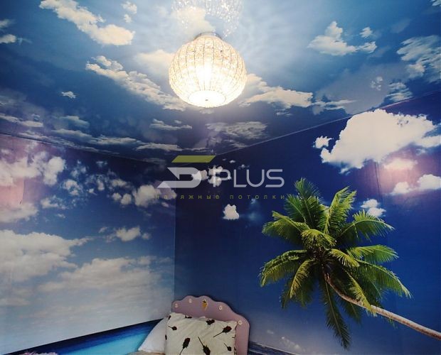 Фотопечать облака тропического острова  | Портфолио 5Plus | Киев ⋆ Днепр ⋆