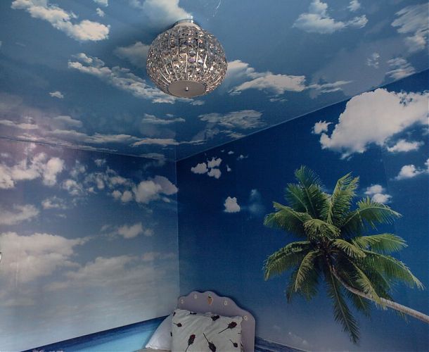 Фотопечать облака тропического острова  | Портфолио 5Plus | Киев ⋆ Днепр ⋆