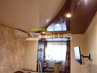 Натяжной потолок в двух уровнях - Фото 5plus ракурс 1