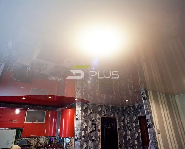 Натяжной потолок для квартиры-студии | Портфолио 5Plus | Киев ⋆ Днепр ⋆