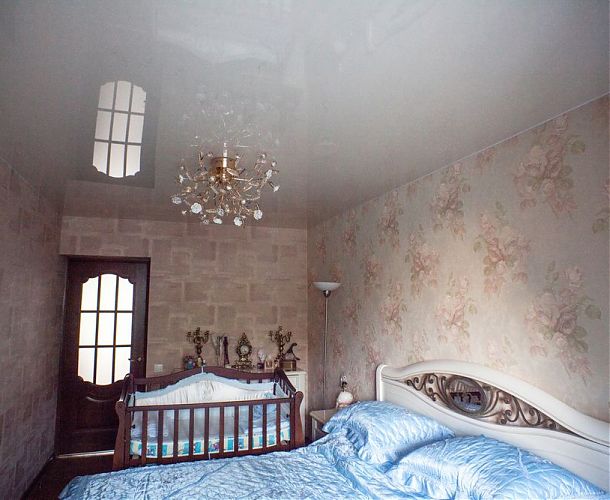 Глянцевый потолок французский стиль | Портфолио 5Plus | Киев ⋆ Днепр ⋆