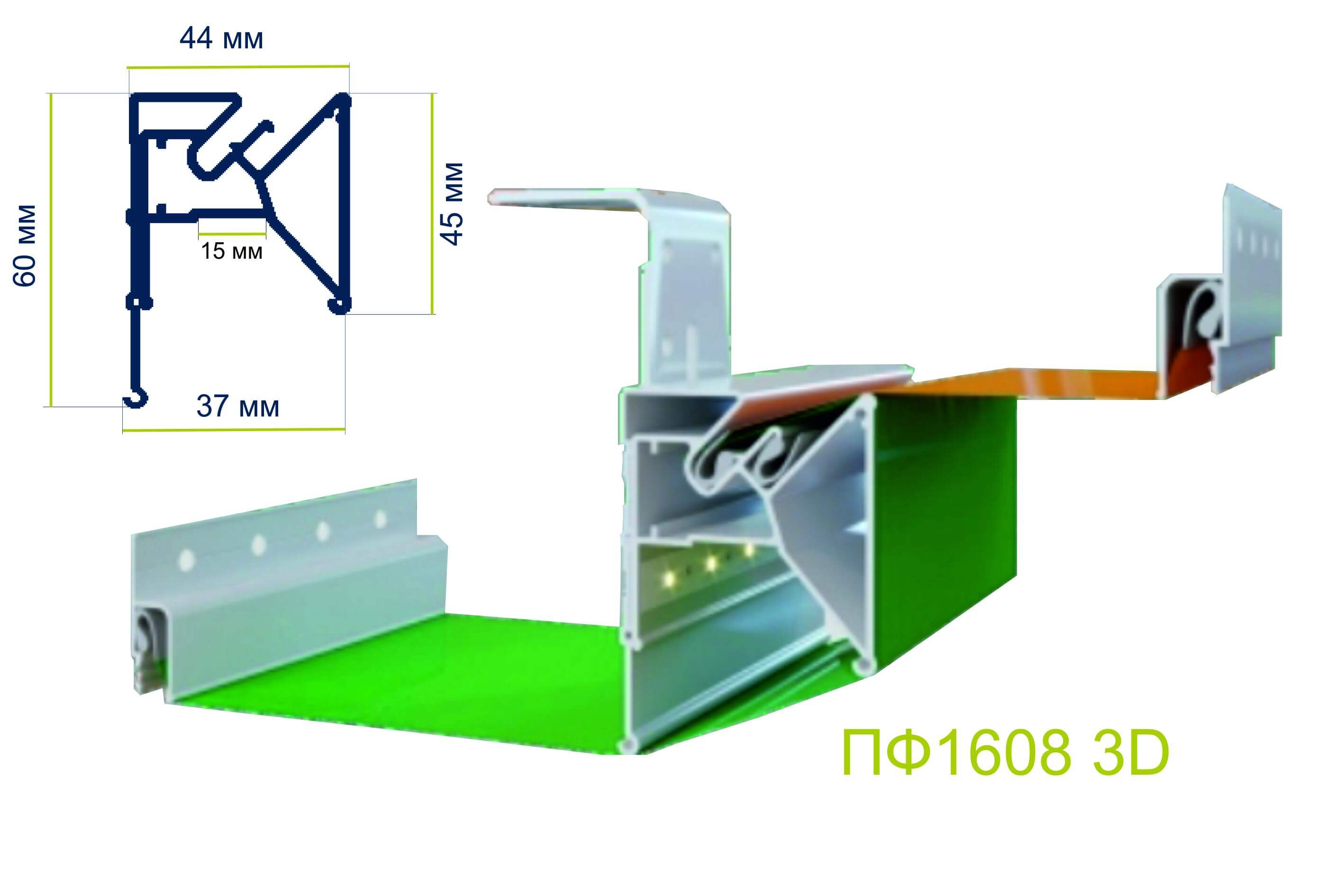 Изображение активного раздела