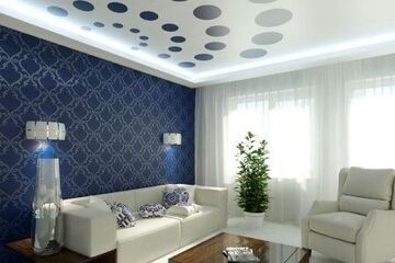 Stensils потолок в детскую