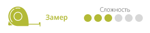 Сложные потолки: сложность замера