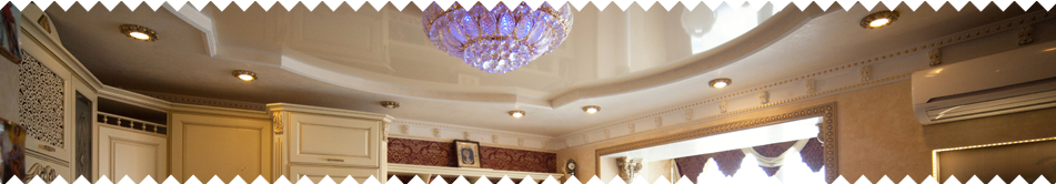 цвет натяжного потолка для кухни и ванной