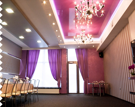 стиль модерн натяжной потолок стиль - модерн