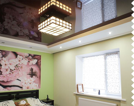 японский стиль натяжной потолок стиль - японский